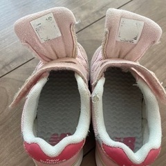 ニューバランス　14.5cm ピンクの画像
