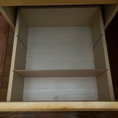 勉強机　移動引き出しの画像