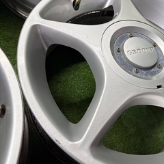 GROOVE DOORAY 15×5.5J +45 5H ハブ68 15インチ　5穴　社外　ホイール　S50510055の画像