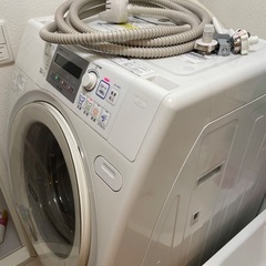 【無料】ドラム式洗濯機 AWD-AQ4000 動作OK！引き取り限定