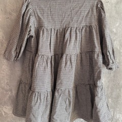 SLAP SLIP チェック柄ワンピース 90センチの画像