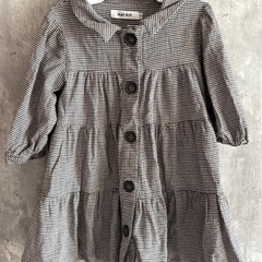 SLAP SLIP チェック柄ワンピース 90センチ