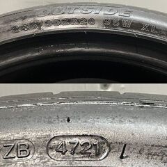APTANY SPORT macro RA301 245/35ZR20 20インチ 1本 21年製 バリ溝 アルファード ヴェルファイア ベンツ/Eクラス BMW/5シリーズ等 (KTI356)クレジットカード QRコード決済可能の画像