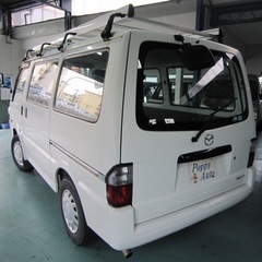 マツダ　ボンゴバン　ガソリン車　低走行　4WD AT 車検満タン受渡し‼️キャリアの画像
