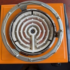【レトロ風】電気コンロ 　クレジット決済可能！の画像