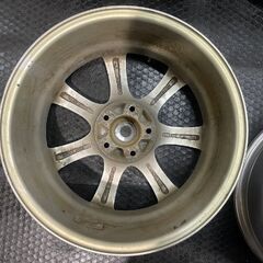 MANARAY SPORT EuroSpeed マナレイスポーツ ユーロスピード 17インチ 4本 7J5HPCD114.3+38 ハリアー ヴァンガード アルファード等 (MHE185)クレジットカード QRコード決済可能の画像