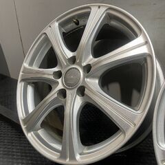 MANARAY SPORT EuroSpeed マナレイスポーツ ユーロスピード 17インチ 4本 7J5HPCD114.3+38 ハリアー ヴァンガード アルファード等 (MHE185)クレジットカード QRコード決済可能の画像