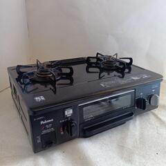 【美品】ガスコンロ　グリル付き　LPガス用の画像