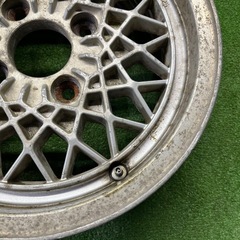 FURUKAWA F1 14×5.5J 4H PCD114.3 ハブ70 旧車 ホイール　1本　14インチ　4穴　社外　241007016の画像