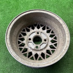 FURUKAWA F1 14×5.5J 4H PCD114.3 ハブ70 旧車 ホイール　1本　14インチ　4穴　社外　241007016の画像