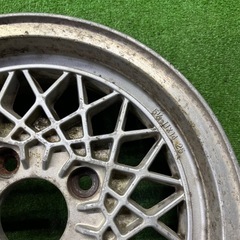 FURUKAWA F1 14×5.5J 4H PCD114.3 ハブ70 旧車 ホイール　1本　14インチ　4穴　社外　241007016の画像