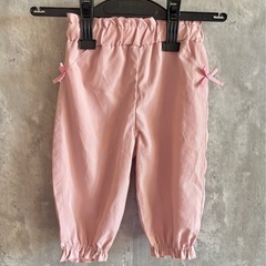 しまむら Mariarjue ピンク 95cm パンツ リボン