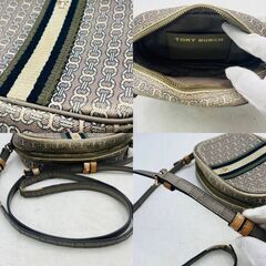 【❗️✨中古美品✨❗️】上品デザイン✨TORY BURCH 🌟ショルダーバッグ👜 モノグラム柄 ❗️の画像