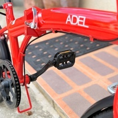 折りたたみ自転車の画像
