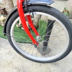 折りたたみ自転車の画像