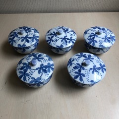 有田焼　西峰作湯呑み5個セットの画像