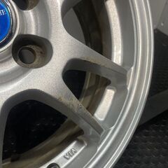 BS BRIDGESTONE ECO FORME SE-10 エコフォルム 15インチ 4本 6J5HPCD100+45 トヨタ純正ナット必須 プリウス カローラ ウィッシュ等(MHD396)クレジットカード QRコード決済可能の画像