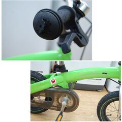 へんしんバイク 12.5インチ 緑 バランスバイク グリーン Henshin BIKE 子ども用自転車 子供用自転車 キッズバイク 札幌市 清田区 平岡の画像
