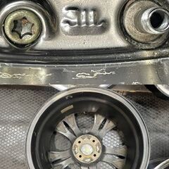 Lehrmeiste FB-5 レアマイスター 社外ホイール 17インチ 4本 7J4HPCD100+38 深リム ヴィッツ アクア bB等　(MHE182)クレジットカード QRコード決済可能の画像
