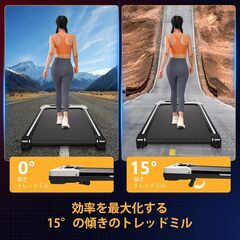 TM４００－８白ルームランナー-AIRHOT ウォーキングマシン MAX 6km/h ランニングマシン MAX 10km/h トレーニングマシン 静音 フィットネス ダイエット 家庭用 健康器具 省スペース 収納便利の画像