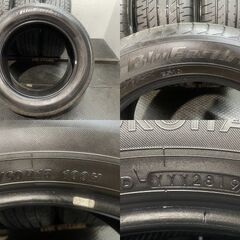YOKOHAMA BluEarth E51 225/60R18 18インチ 夏タイヤ 4本 バリ溝 T32エクストレイル 80ハリアー レガシィアウトバック RAV4等　(KTI359)クレジットカード QRコード決済可能の画像