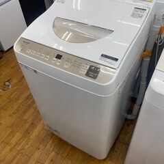 リサイクルショップどりーむ鹿大前店　No2037 縦型洗濯乾燥機　2022年製　洗濯5.5㎏　乾燥3.5㎏　SHARP　乾燥機能付きで便利♪