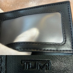 未使用品TUMIトゥミ名刺入れ定期入れパスケースカードケース黒ブラックメンズ箱有の画像