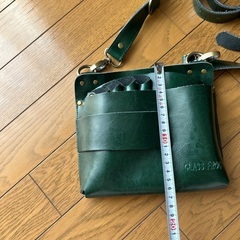 シザーケース　　グリーン　美品　美容師　理容師の画像