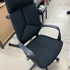 I2506-482 オフィスチェア ブラック 中古の画像