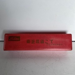昭和レトロ　東芝　裁縫こての画像