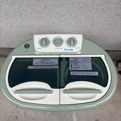 ニ槽式小型洗濯機「晴晴」(はればれ)の画像