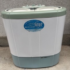 ニ槽式小型洗濯機「晴晴」(はればれ)