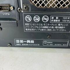 【❗️✨起動確認済✨❗️】♬業務用カラオケ本体 🎤Premier DAM-XG1000II レッド✨ 通電確認済み❗️の画像