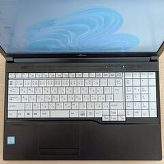 2019年製 富士通 LIFEBOOK A579/A 8世代 i5 SSD 512GB メモリ 16GB Windows11 Office付き ノートパソコン 15.6インチ 02の画像