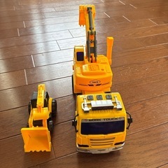 【6月27日までの期間限定掲載】車　おもちゃ　ショベルカー　ホイールローダー　ブルドーザー　車　おもちゃ　男の子　動く　音が鳴る　建設車両の画像