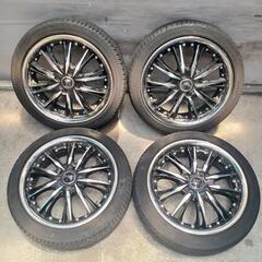 165/50R16　アルミ　タイヤ4本セット　No.238　軽自...