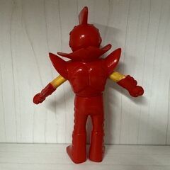レア 昭和レトロ 当時物 ブルマァク 小さなスーパーマン ガンバロン ソフビ 全長約13.5cm ビンテージ フィギュア 現状品　札幌市 白石店 の画像