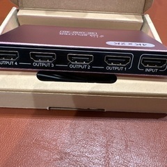 HDMI分配器 新品 パソコンの画面を最大4画面に表示（最終値下げ）値段交渉可の画像