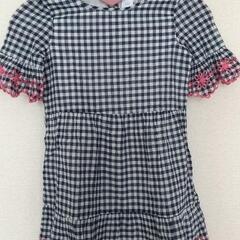 GAP(ギャップ) キッズ 半袖ワンピース ギンガムチェック 1...