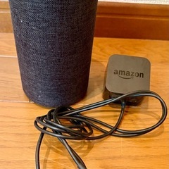 Amazon Echo 第2世代　スマートスピーカー with ...