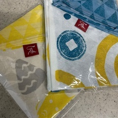🛍️新品未開封　おまとめ2点　カルディ　もへじ　手ぬぐい　バッグ