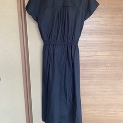 黒ロングワンピース　Mサイズ　レディースの画像