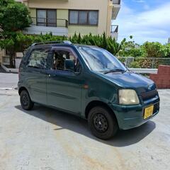 ⏹️旧車左右非対称ドア　マニュアル5速ギア　平成10年式　ワゴンR　