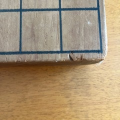 【20%値下げ中！】手作り！木製将棋盤 標準サイズ 使用感ありの画像