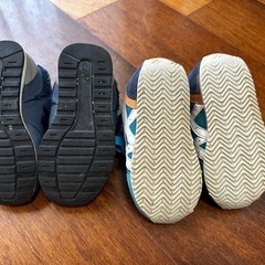 キッズスニーカー＆サンダル　14.5cm 3足セットの画像