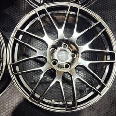 Weds Delmore LCS ウェッズ デルモア 20インチ 8.5J5HPCD120+25 レクサス純正ナット必須 メッキ 空気圧センサー付 レクサスLS等　(MHZ751)クレジットカード QRコード決済可能の画像