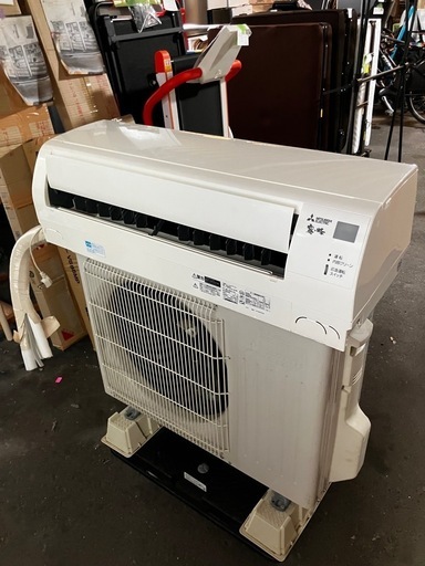 A2506-484 三菱 ルームエアコン MSZ-GV2217-W 2017年製 リモコンあり 6畳用 ポンプダウン実施済 フィルター清掃必要 ガス残量不明 取付工事はお客様で手配してください