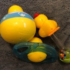 アヒルのお風呂おもちゃセット アヒル隊長シリーズの画像