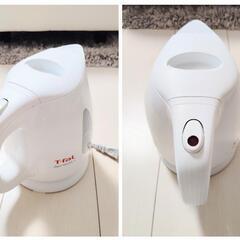 ☆あっという間にすぐに沸く☆T-fal(ティファール)☆電子ケトル☆アプレシア・プラス☆０.８Ｌ☆ホワイト☆使用１年未満☆の画像