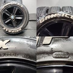 タイヤ走行短め【GRIPMAX GRIPICE X 215/60R16】夏タイヤ【BMW 純正ホイール 16インチ 7J5HPCD120+44】22年製 MINIクロスオーバー等 MTN680クレジットカード QRコード決済可能の画像